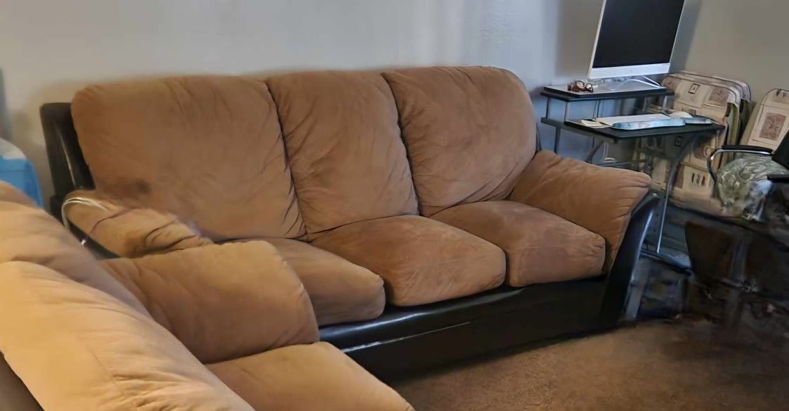 Brown Living Room Couch