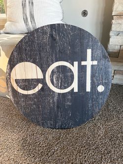 “New” Wooden Kitchen Wall Art Piece
