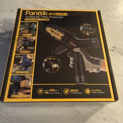 Fanttik W10 Mini Chainsaw Brushless Motor USB-C Tree Garden - NEW