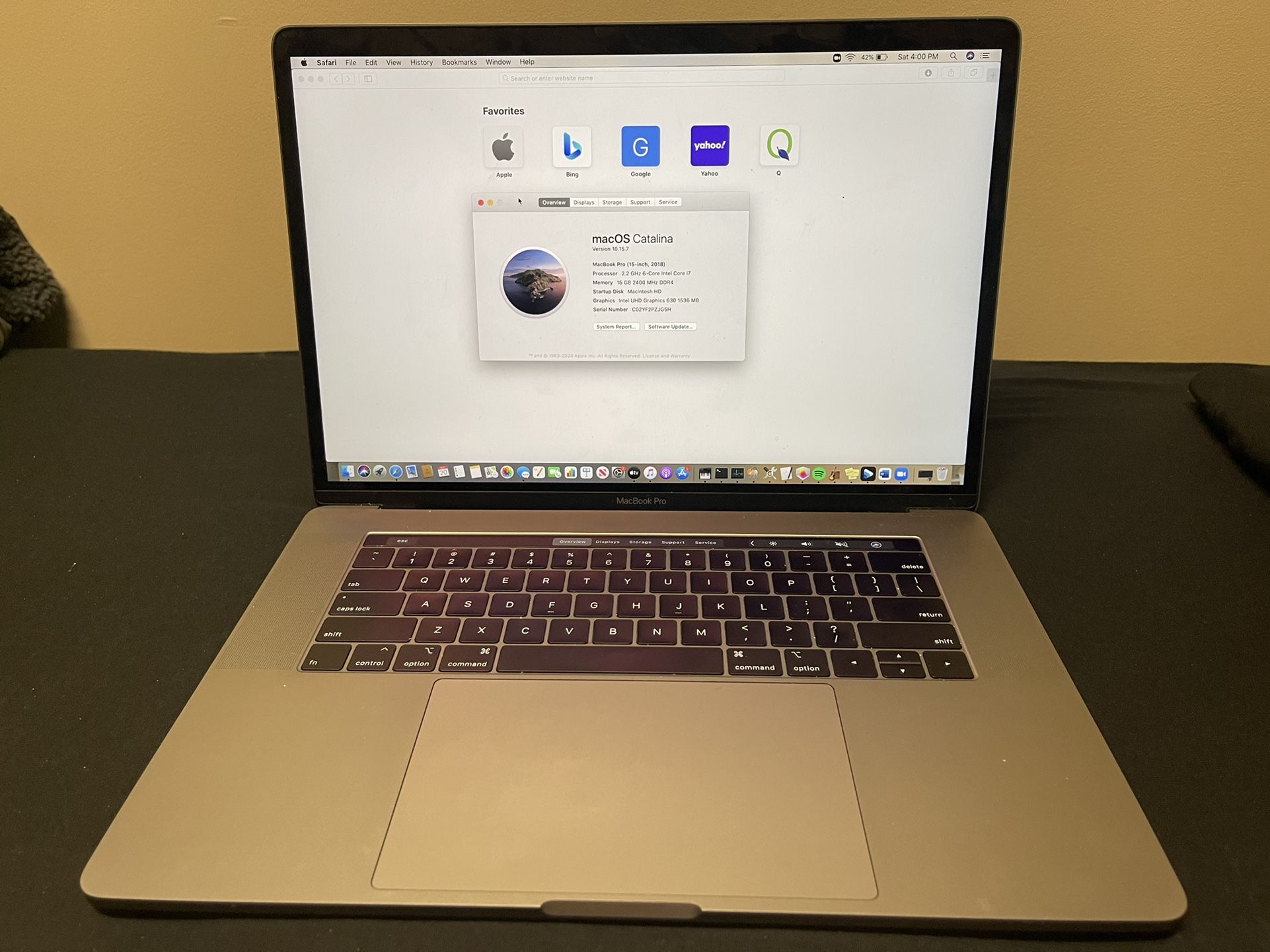 MacBook Pro 15-inch