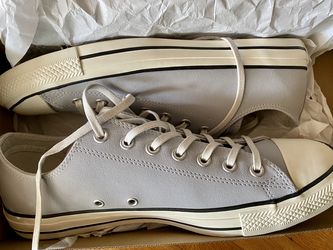 Brand New Converse Chuck Taylor Ox (Color: Wolf grey/black/egret)