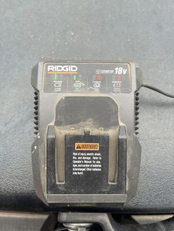rigid 18 volt charger.