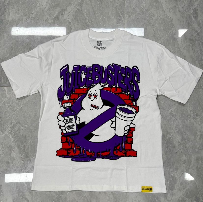 THAT'S A AWFUL LOT OF COUGH SYRUP (SS25)White T-Shirt