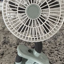 Clip On Stroller Fan 