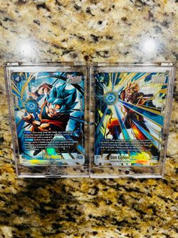 SON GOKU & SON GOHAN FUTURE CARDS
