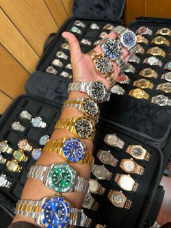 Watch rlx, AP, patek, cattier,