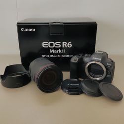  Canon EOS R6 Mark II RF 24-105mm F4 L IS USM KIT