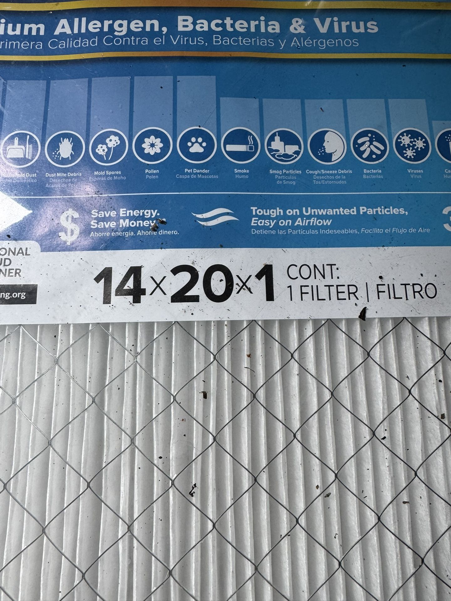 Free Filter 14x20x1