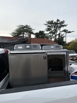 Electric Samsung washer and dryer