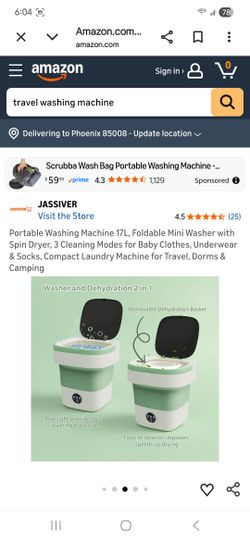 Travel Mini Washer