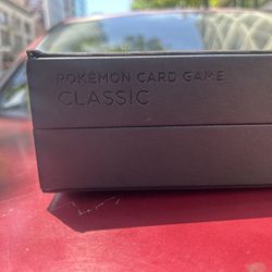 Pokémon Classic Card Game Box