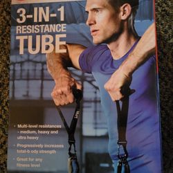 SPRI 3-in-1 Resistance Tube for Body Strength