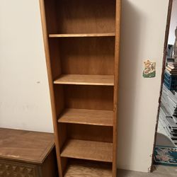 2 Tall Bookshelves