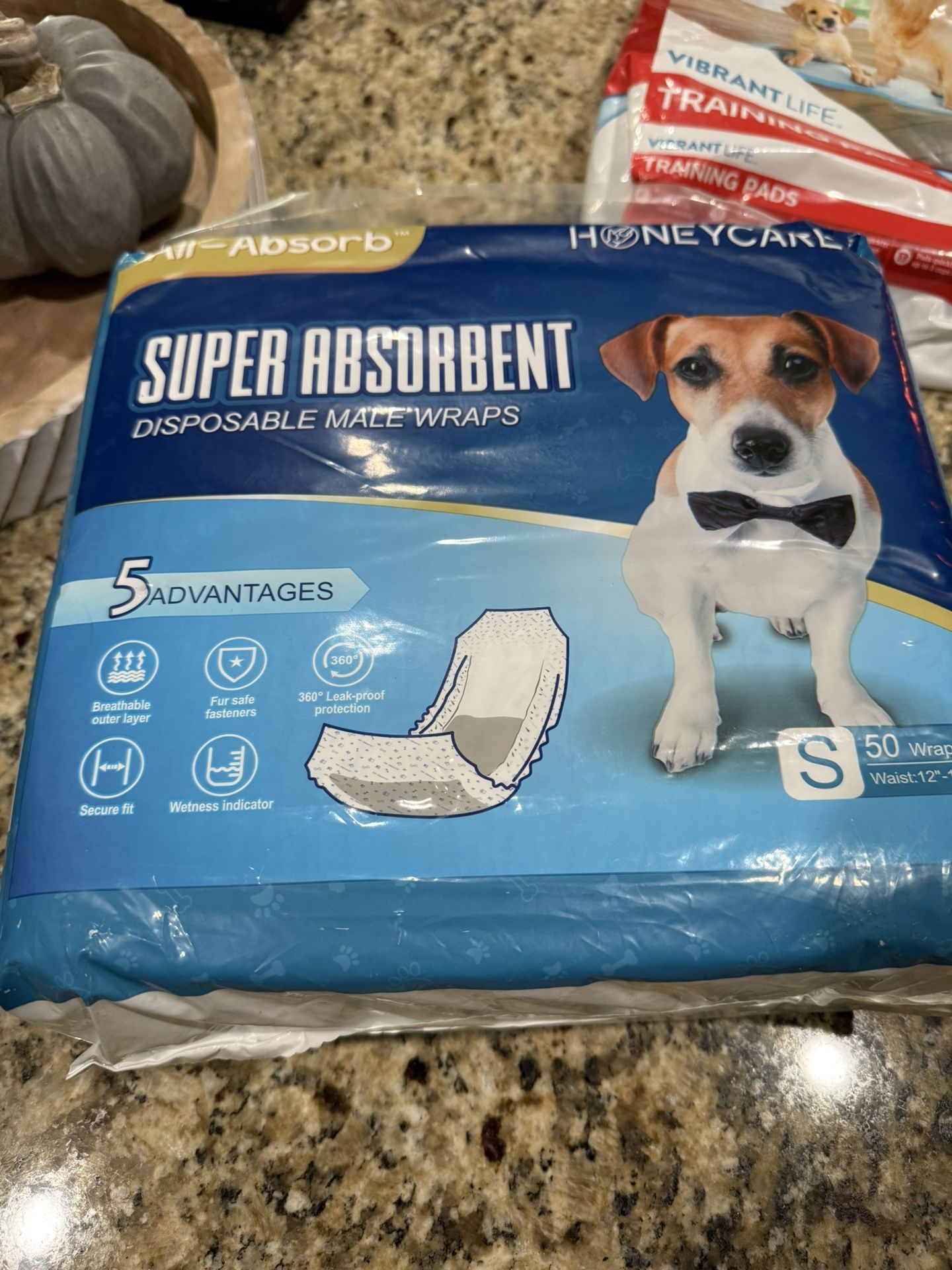 Dog Disposable Male Wraps And Pads