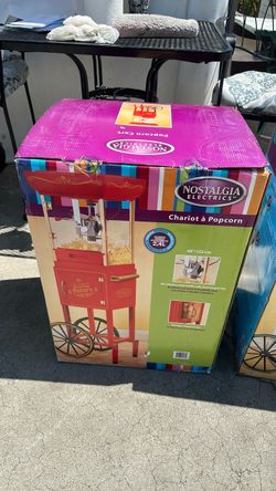 Popcorn and snow cone cart