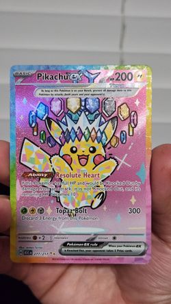 Pokemon Pikachu ex