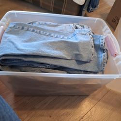 Denim  Fabric From Jeans