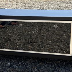 $75 – Modern Black TV Stand / Media Console