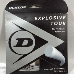Dunlop Explosive Tour 17g / 1.25mm Tennis String Set