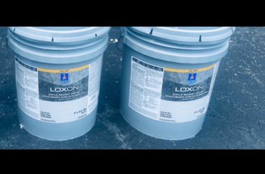 Exterior Flat Gray Paint. #7017 Dorian Gray. 10 gallons.