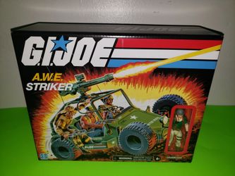 G.I. JOE A.W.E STRIKER ACTION FIGURE