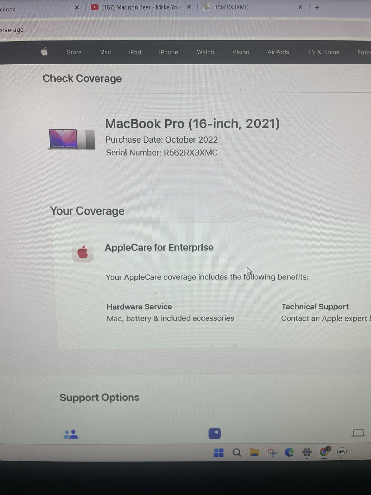 MacBook Pro 16 Inch 2021
