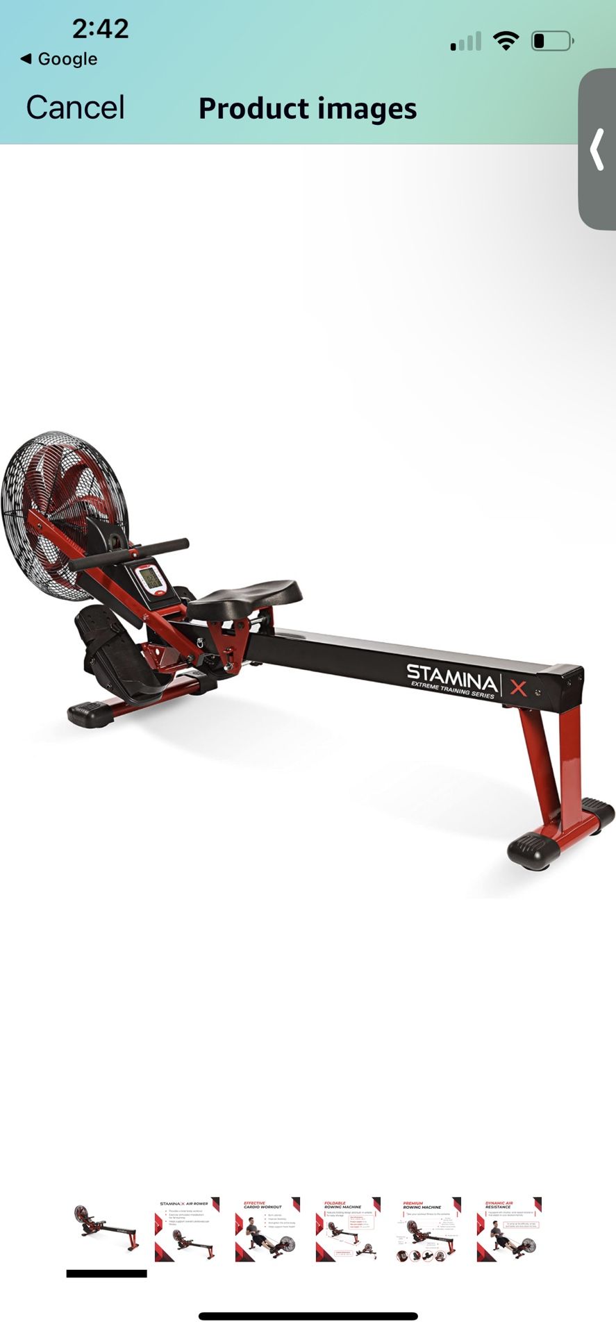 Stamina Row Machine 