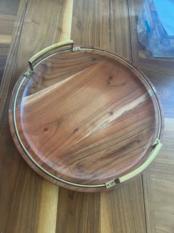 Wooden tray