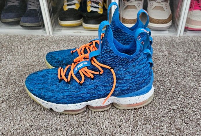 Nike LeBron 15 HWC Hardwood Classics Size 12 Basketball Shoes