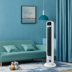 OmniBreeze Tower Fan with Internal Oscillation and Wi-Fi $29.99