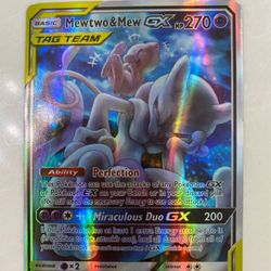 Mewtwo & Mew GX SM191