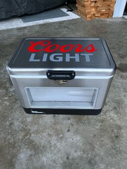 Coors Light Led Lighted Cooler