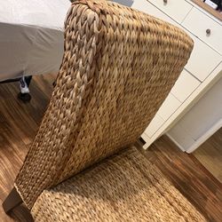 Chair and Queen Headboard