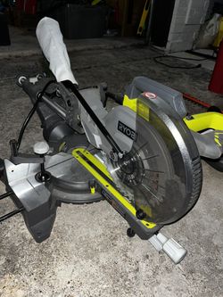 Ryobi 10" Sliding Compound Miter Saw with Laser