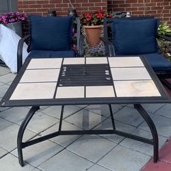 Outdoor Seats and Table 