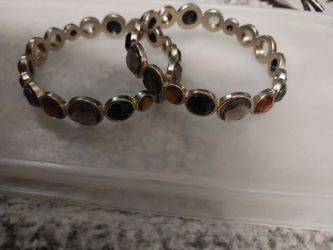 Vintage Gold Tone Bangle Bracelets