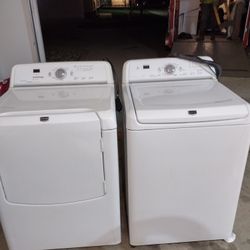 May Tag Washer And Dryer 