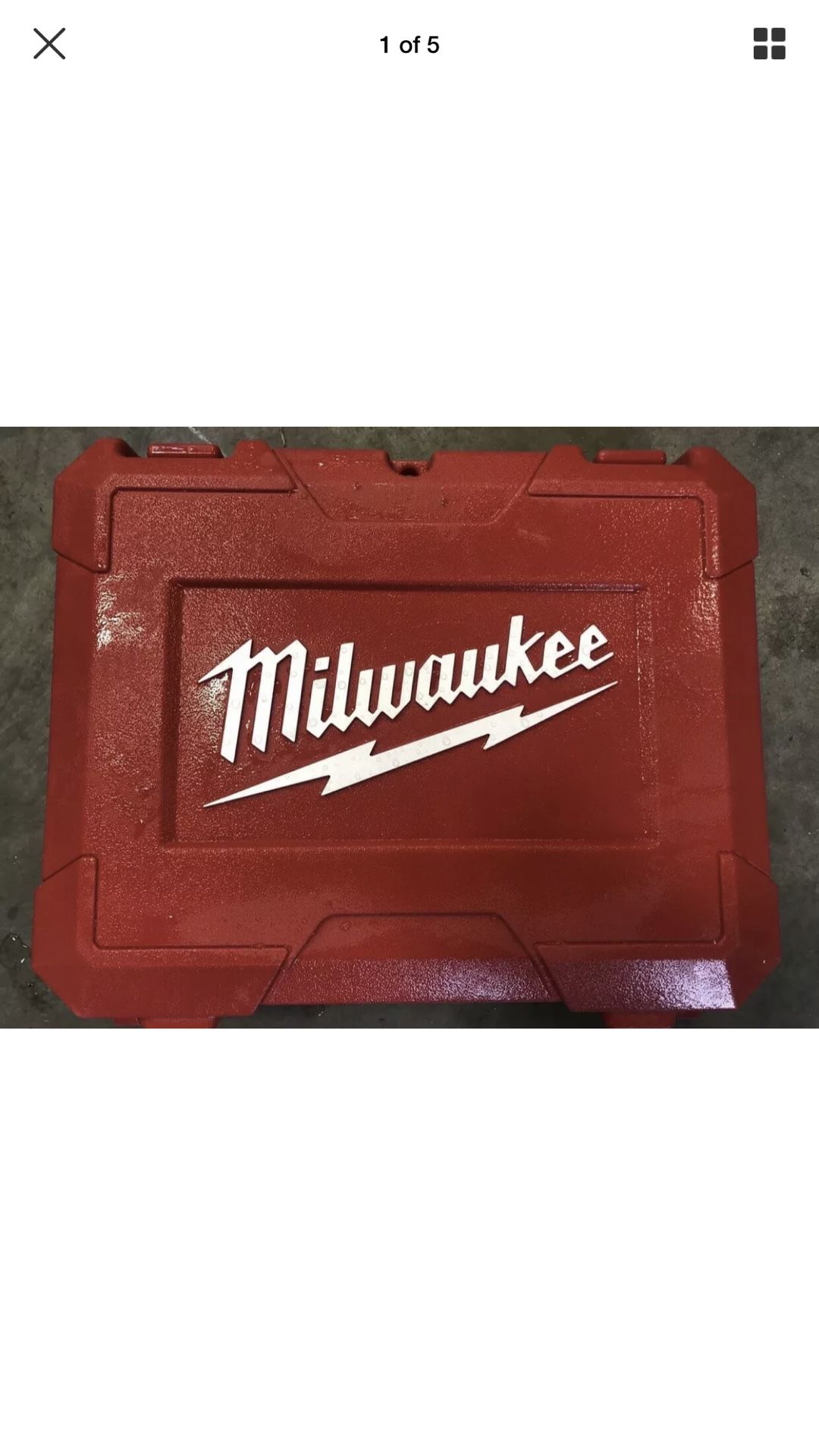 Milwaukee Best TOOL Case ONLY M12/M18-2659-22
