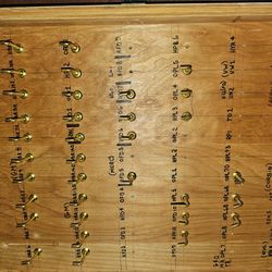Key Rack Holder With Multi Unmade Keys