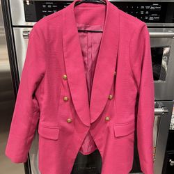 New, Never Used Pink Blazer/suit Jacket (XL)