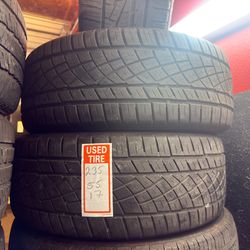 235/55/17 two tires used 🛞🦈