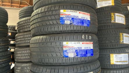 245 45 20 new tires