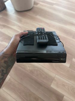 DVD player with remote