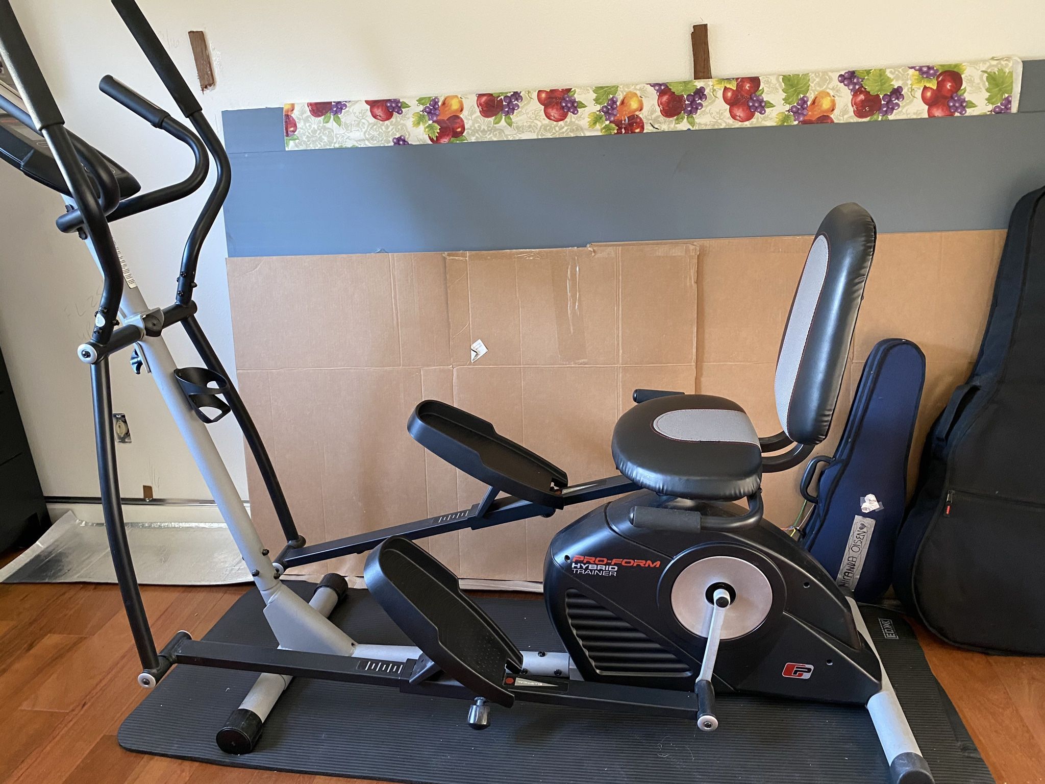 ProForm Hybrid Trainer Recumbent Bike and Elliptical for Sale in Renton