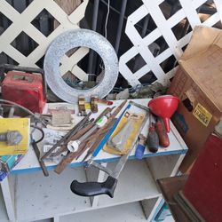 Box Full Of Random Garage Stuff 