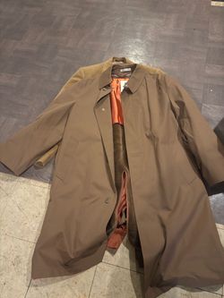 Trench coat men’s very warm