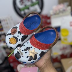 Toy Story Woody Crocs Toddler And Youth Sizes 