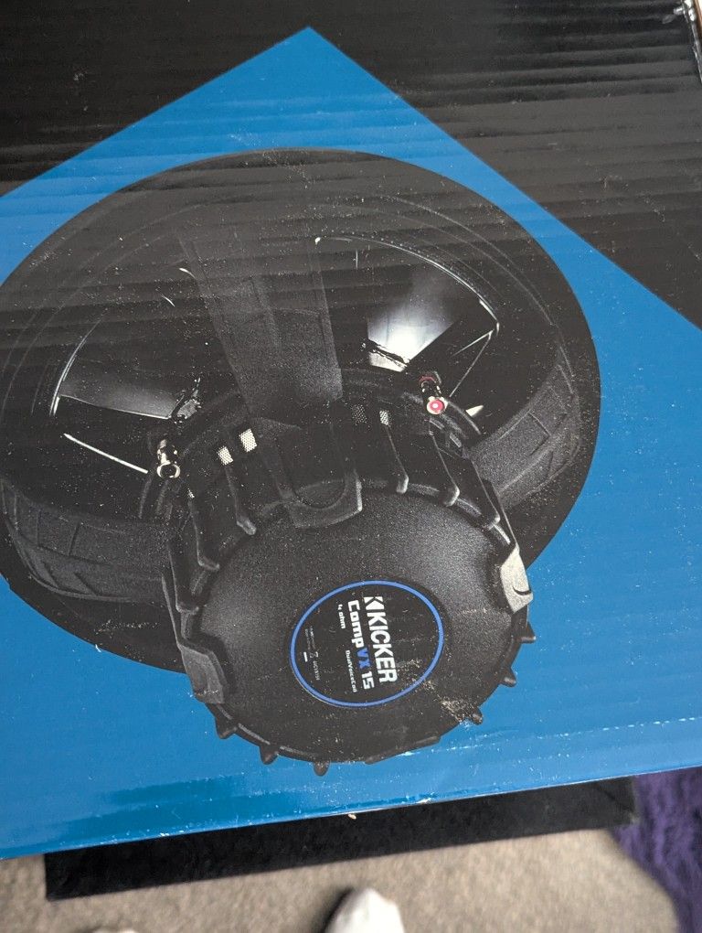 Brand New 1000w RMS CVX15 With Box & Amplifier Installation Kit
