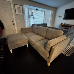 Grey Couch - World Market 