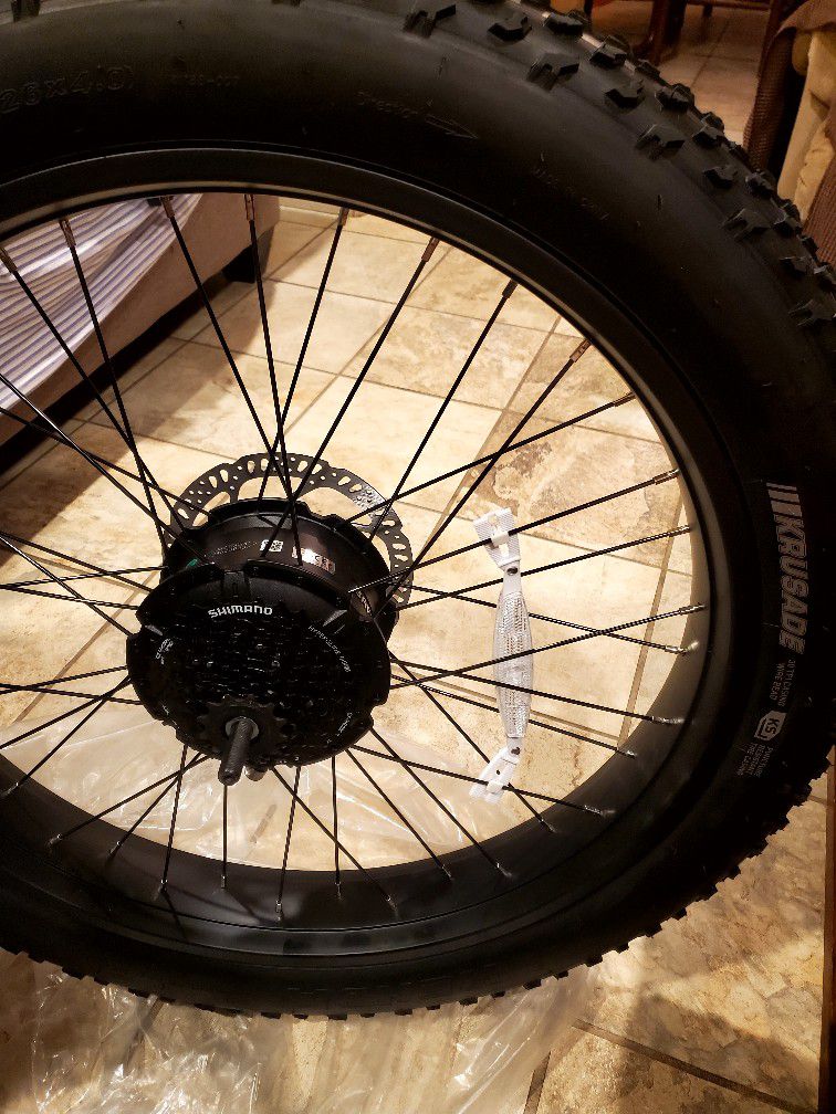 Brand New Electric Bike Wheel Complete